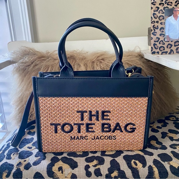 Black & Tan mini Tote fashion bag - Picture 4 of 7